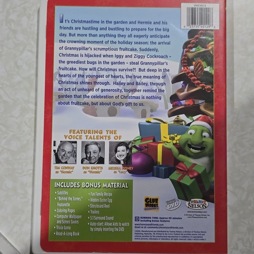 Hermie & Friends A Fruitcake Christmas DVD‎